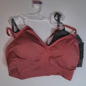Set of 2 NEW Marilyn Monroe Seamless sports Bras L XL